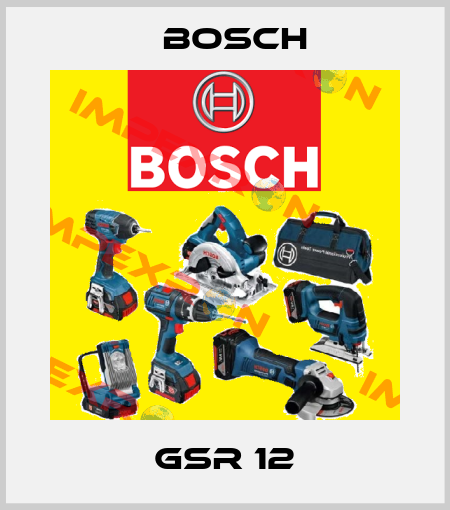 GSR 12 Bosch
