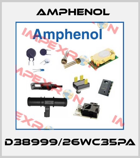 D38999/26WC35PA Amphenol