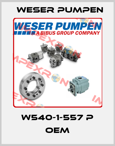 W540-1-557 P OEM Weser Pumpen