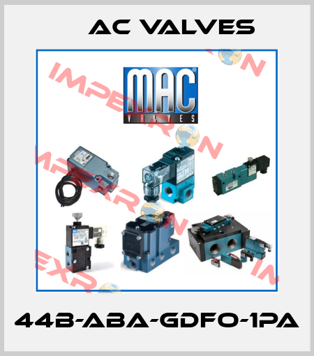 44B-ABA-GDFO-1PA МAC Valves