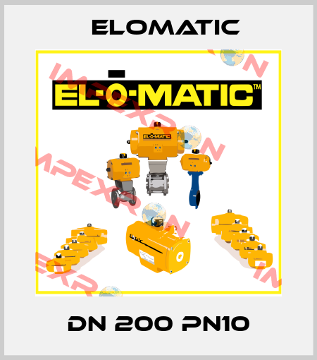 DN 200 PN10 Elomatic