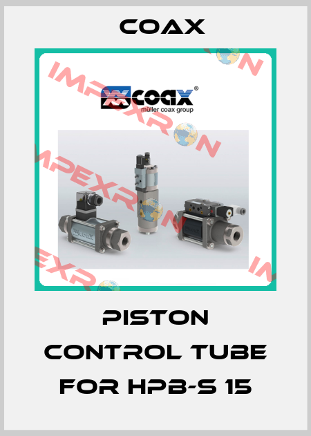 Piston control tube for HPB-S 15 Coax