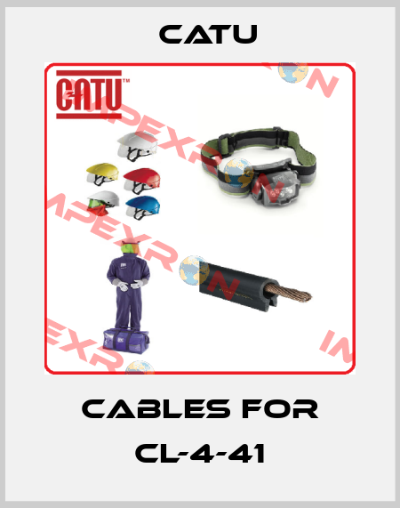 Cables for CL-4-41 Catu