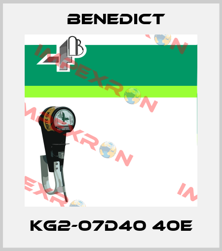 KG2-07D40 40E Benedict