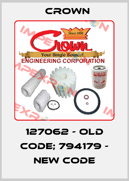 127062 - old code; 794179 - new code Crown