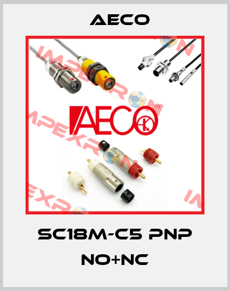 SC18M-C5 PNP NO+NC Aeco