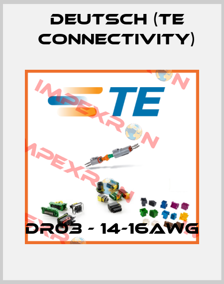 DR03 - 14-16AWG Deutsch (TE Connectivity)