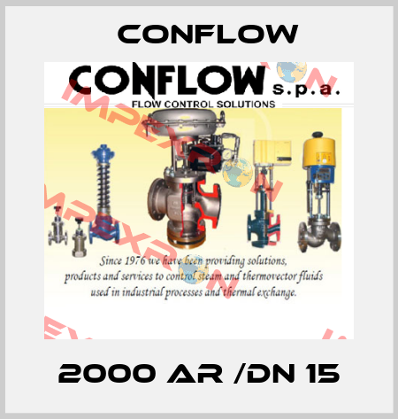 2000 AR /DN 15 CONFLOW