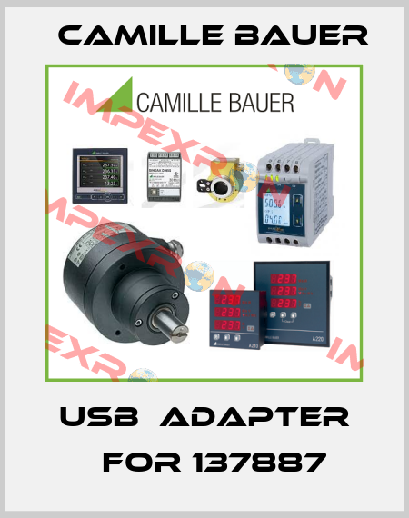 USB  Adapter 	for 137887 Camille Bauer