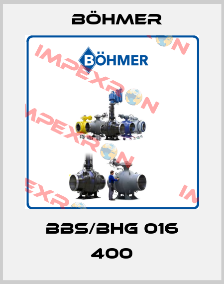 BBS/BHG 016 400 Böhmer