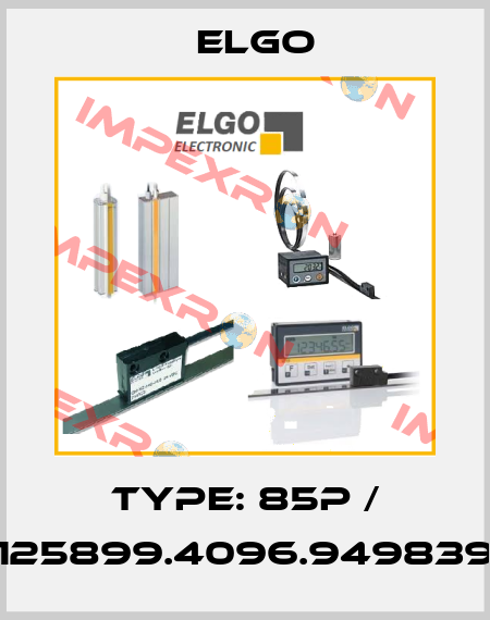 Type: 85P / 125899.4096.949839 Elgo