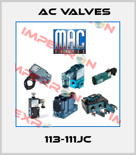 113-111JC МAC Valves