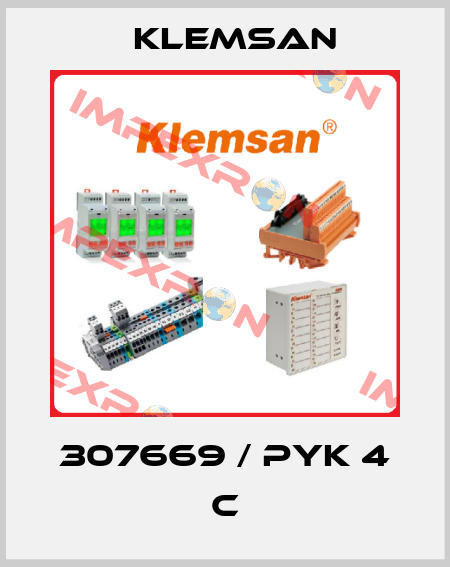 307669 / PYK 4 C Klemsan