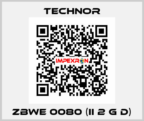 ZBWE 0080 (II 2 G D) TECHNOR
