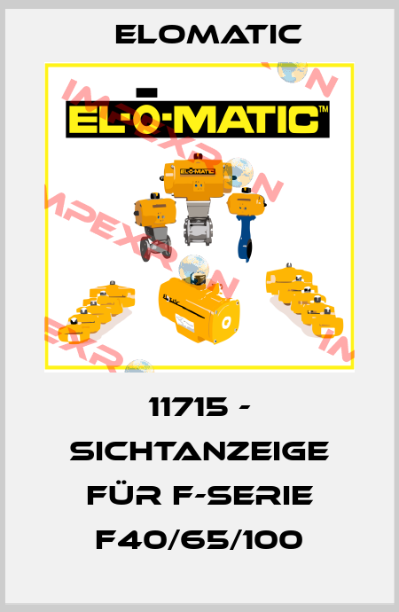 11715 - Sichtanzeige für F-Serie F40/65/100 Elomatic