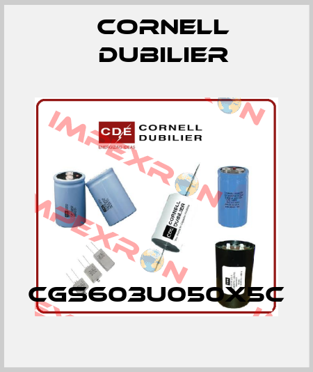 CGS603U050X5C Cornell Dubilier