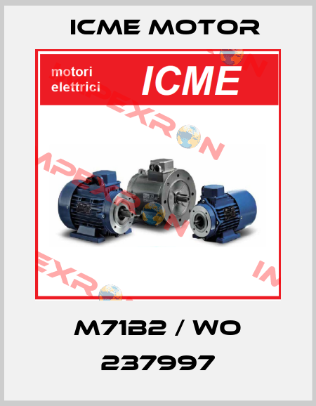 M71B2 / WO 237997 Icme Motor