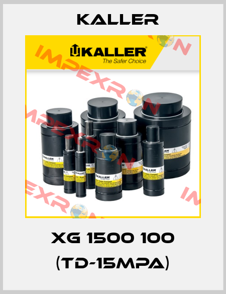 XG 1500 100 (TD-15MPa) Kaller