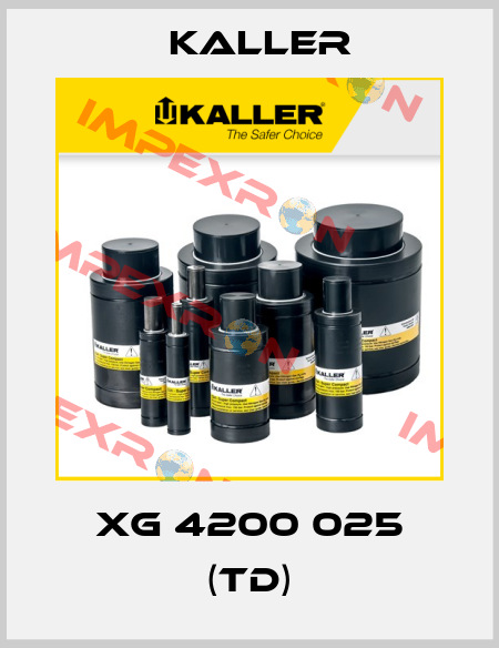 XG 4200 025 (TD) Kaller