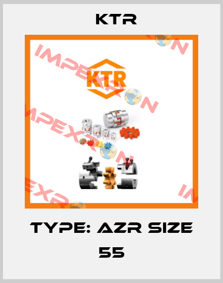 Type: AZR SIZE 55 KTR