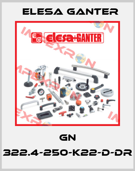 GN 322.4-250-K22-D-DR Elesa Ganter