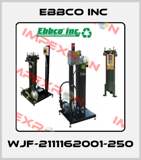 WJF-2111162001-250 EBBCO Inc