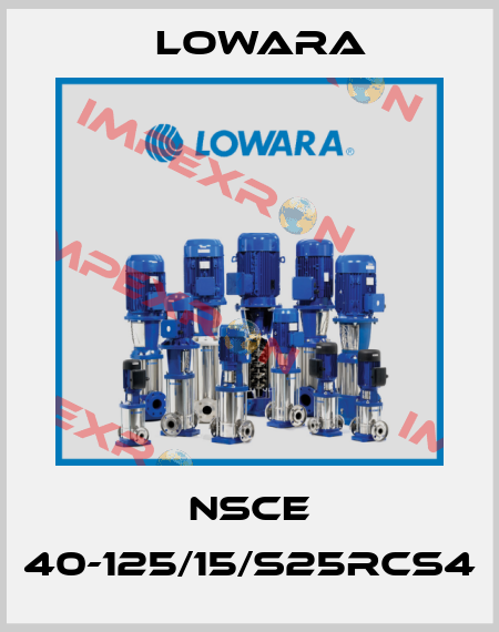 NSCE 40-125/15/S25RCS4 Lowara