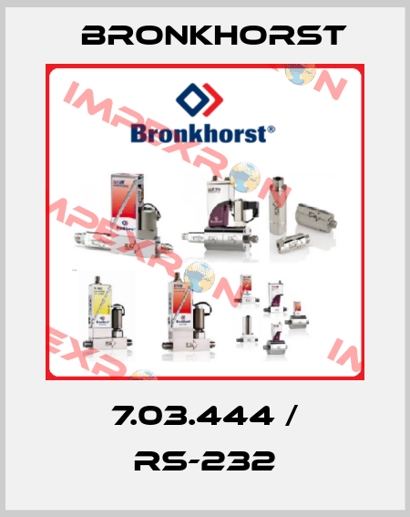 7.03.444 / RS-232 Bronkhorst