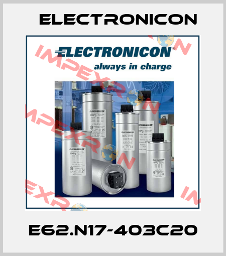 E62.N17-403C20 Electronicon
