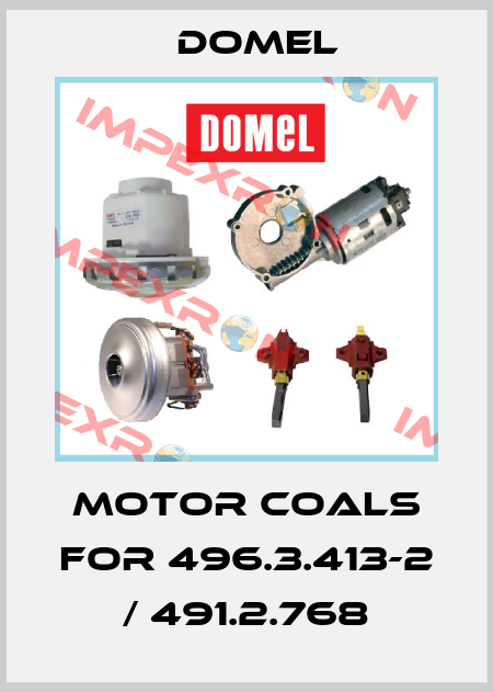 motor coals for 496.3.413-2 / 491.2.768 Domel
