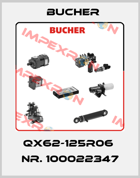 QX62-125R06  Nr. 100022347 Bucher
