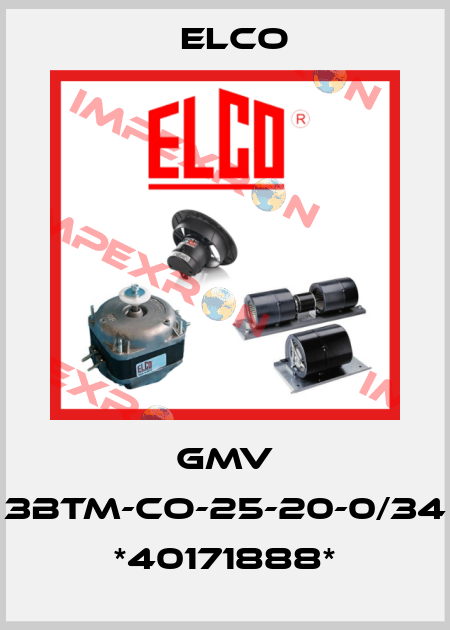 GMV 3BTM-CO-25-20-0/34 *40171888* Elco