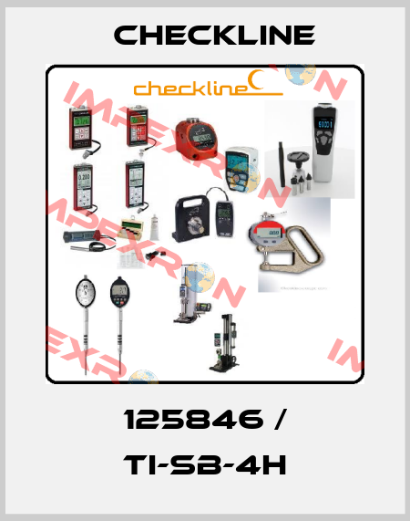 125846 / TI-SB-4H Checkline
