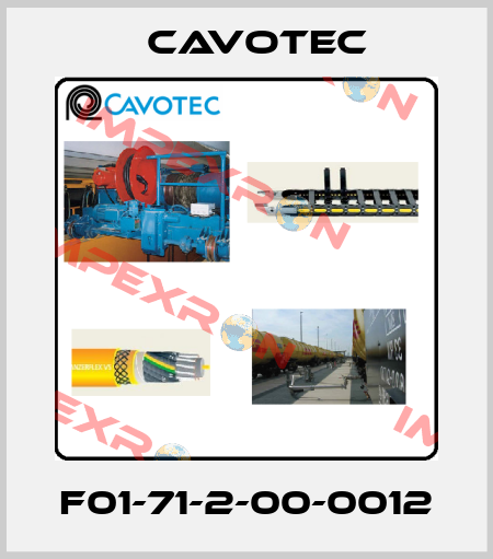 F01-71-2-00-0012 Cavotec