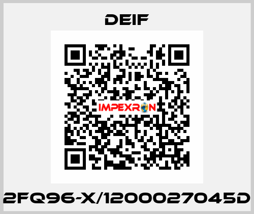 2FQ96-x/1200027045D Deif