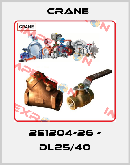 251204-26 - DL25/40 Crane