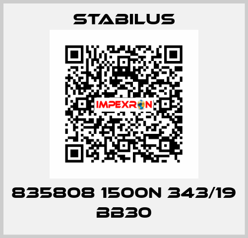 835808 1500N 343/19 BB30 Stabilus