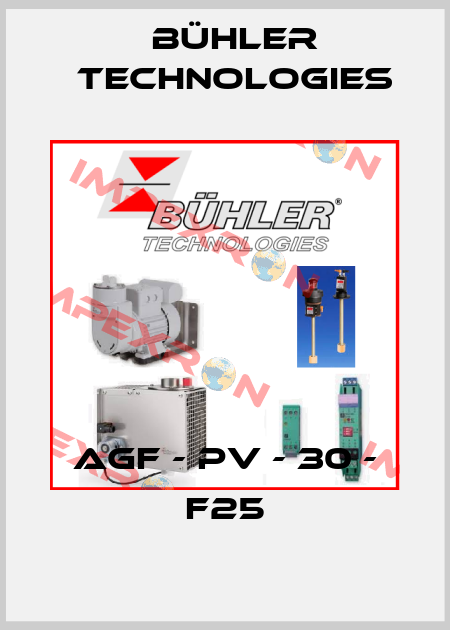 AGF - PV - 30 - F25 Bühler Technologies