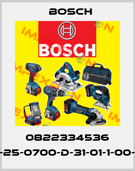 0822334536 (MNI-DA-25-0700-D-31-01-1-00-000-00) Bosch