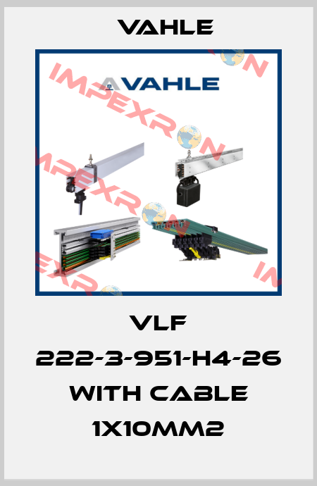 VLF 222-3-951-H4-26 with cable 1x10mm2 Vahle