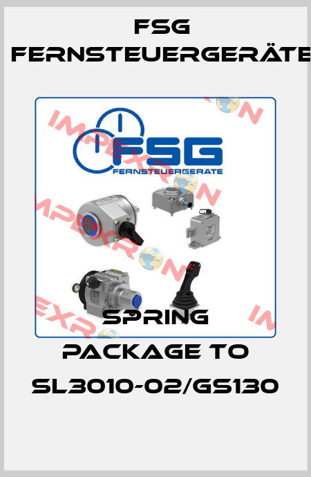 spring package to SL3010-02/GS130 FSG Fernsteuergeräte