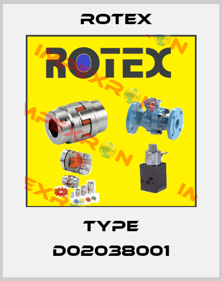 Type D02038001 Rotex