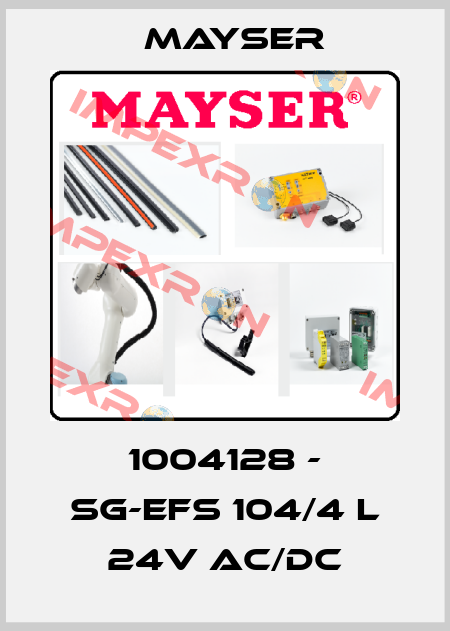 1004128 - SG-EFS 104/4 L 24V AC/DC Mayser
