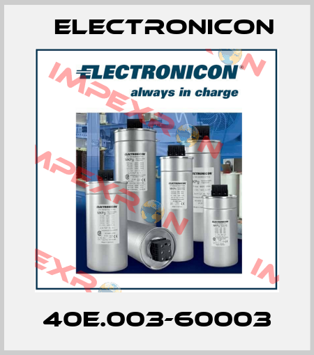 40E.003-60003 Electronicon