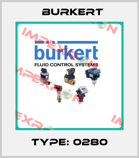 Type: 0280 Burkert