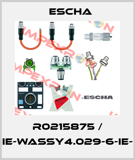 R0215875 / IE-WASSY4.029-6-IE- Escha