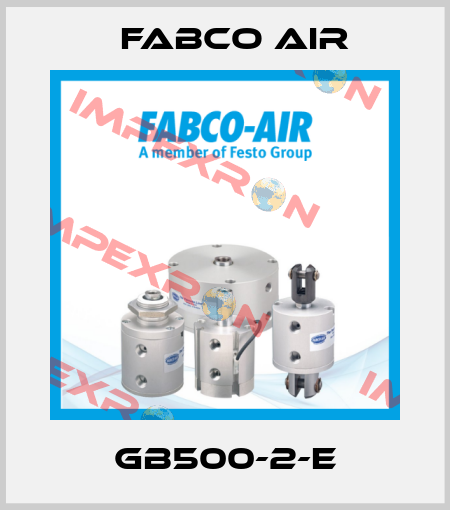 GB500-2-E Fabco Air