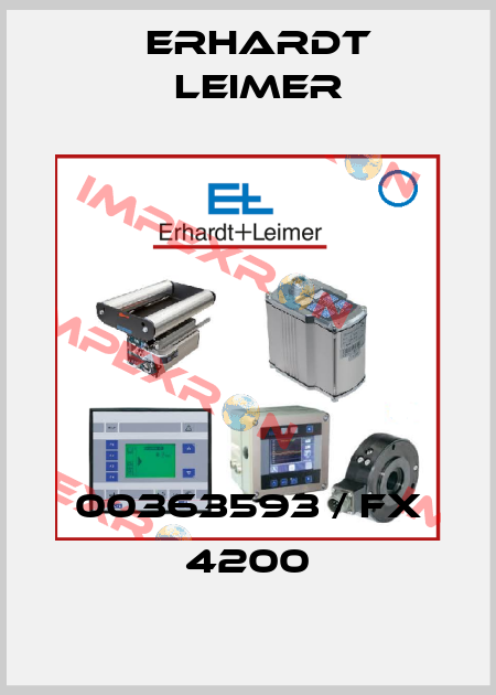 00363593 / FX 4200 Erhardt Leimer