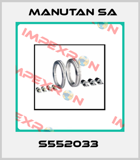 S552033  Manutan SA