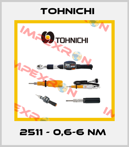 2511 - 0,6-6 Nm  Tohnichi